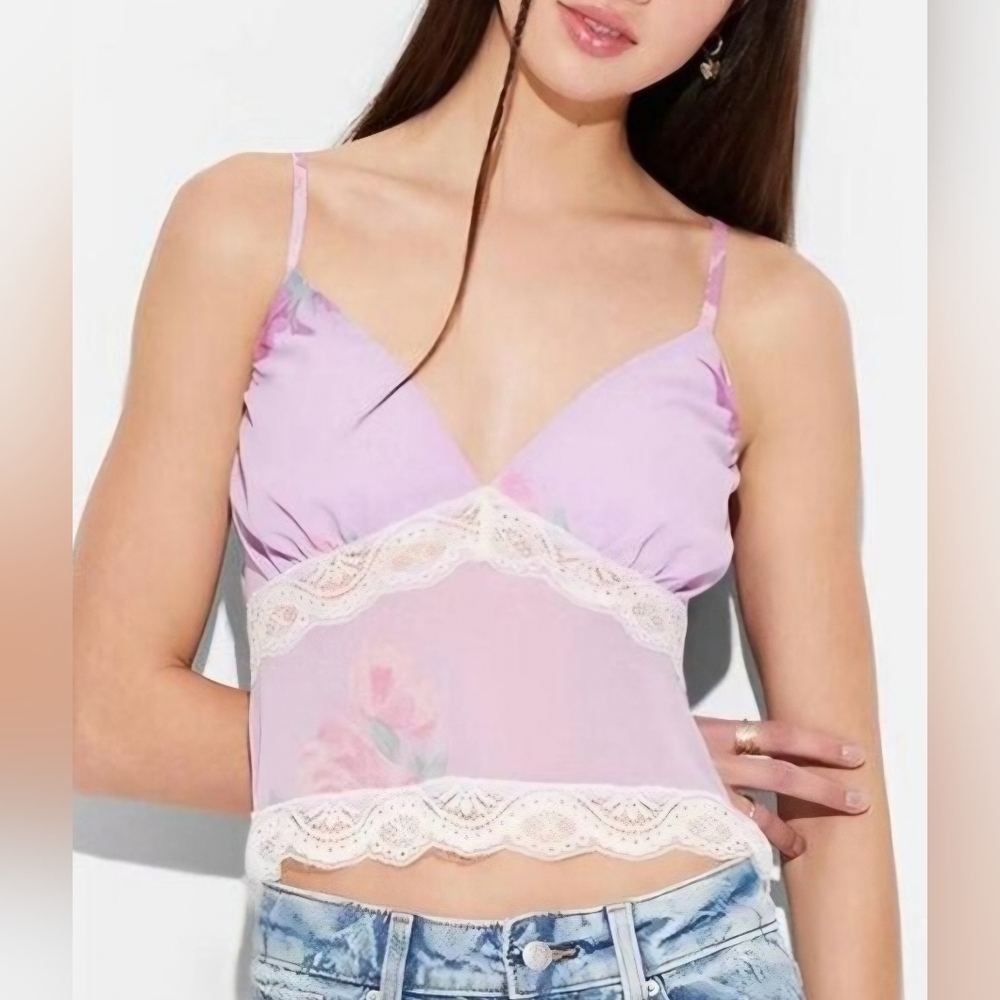 Wild Fable Lavender Floral Cami Top
